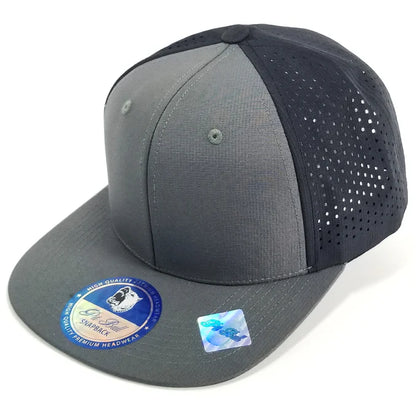 Pitbull Perforated Snapback Hats