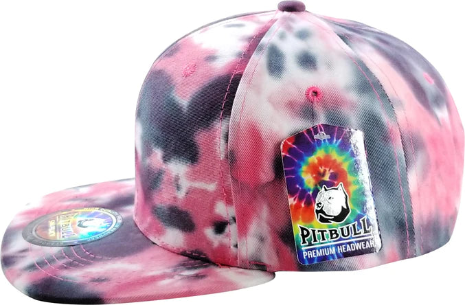 PB262 PIT BULL CAMBRIDGE PLAIN TIE DYE COTTON SNAPBACK HAT