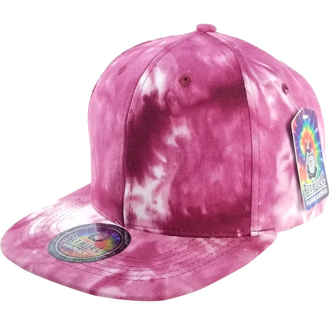 PB262 PIT BULL CAMBRIDGE PLAIN TIE DYE COTTON SNAPBACK HAT