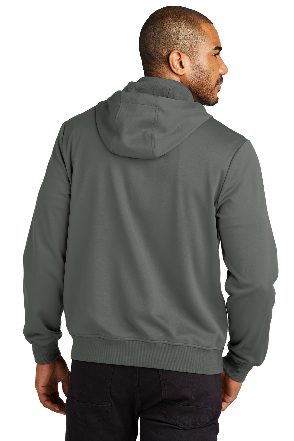 Port Authority® Smooth Fleece Hooded Jacket