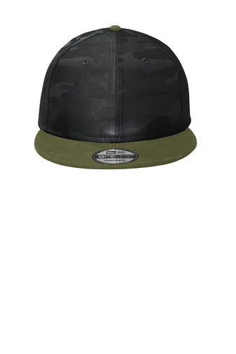 New Era ® Camo Flat Bill Snapback Cap