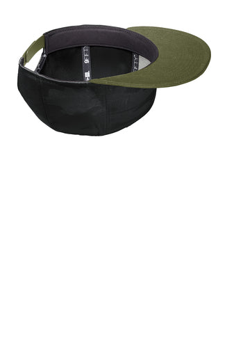 New Era ® Camo Flat Bill Snapback Cap