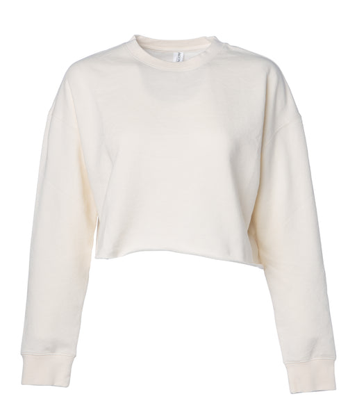 WOMEN'S LIGHTWEIGHT CROP CREW NECK