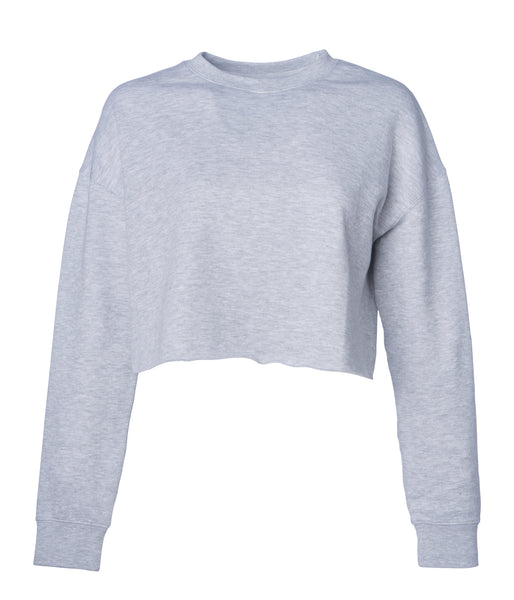 WOMEN'S LIGHTWEIGHT CROP CREW NECK