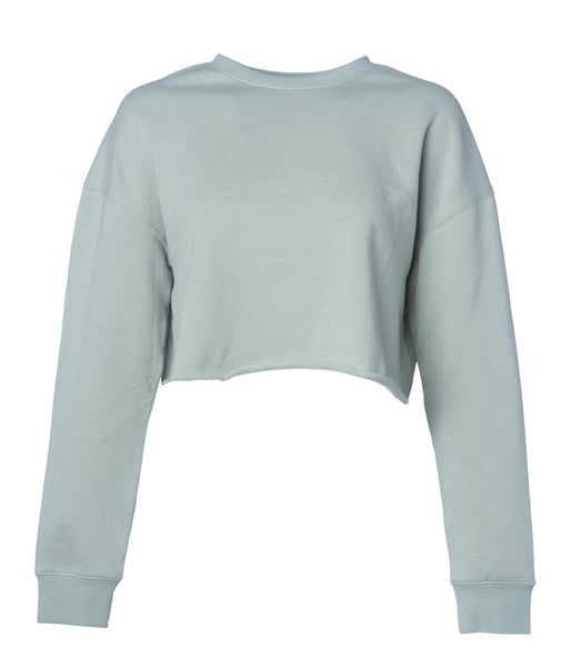 WOMEN'S LIGHTWEIGHT CROP CREW NECK