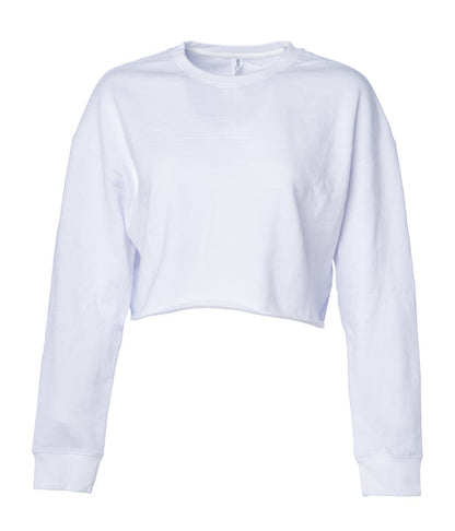 WOMEN'S LIGHTWEIGHT CROP CREW NECK