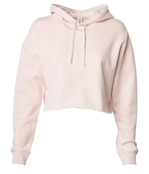 WOMEN'S LIGHTWEIGHT CROP HOODED PULLOVER