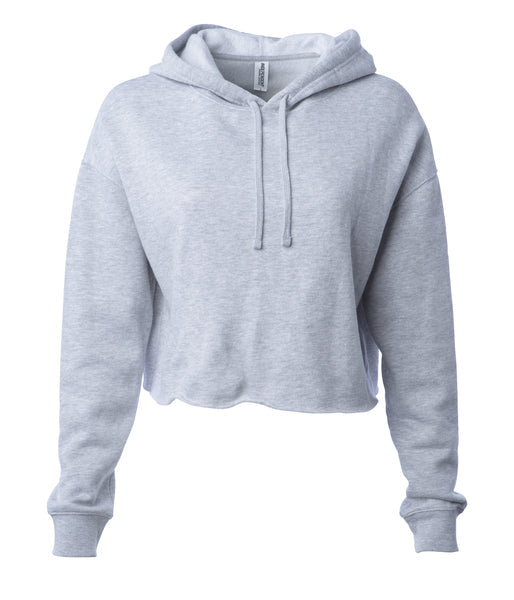 WOMEN'S LIGHTWEIGHT CROP HOODED PULLOVER