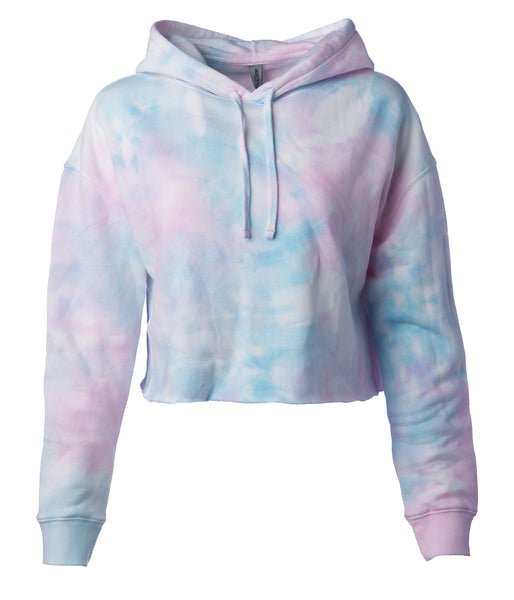 WOMEN'S LIGHTWEIGHT CROP HOODED PULLOVER