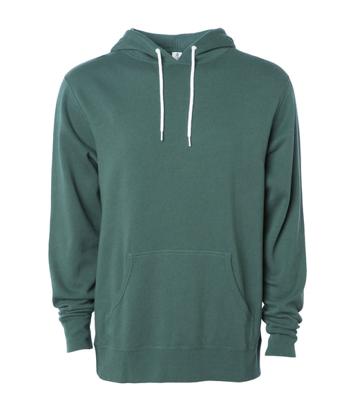 UNISEX LIGHTWEIGHT FITTED HOODED PULLOVER SWEATSHIRT