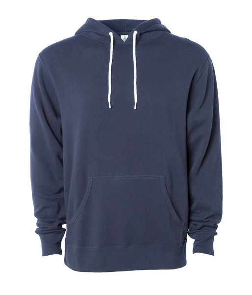 UNISEX LIGHTWEIGHT FITTED HOODED PULLOVER SWEATSHIRT