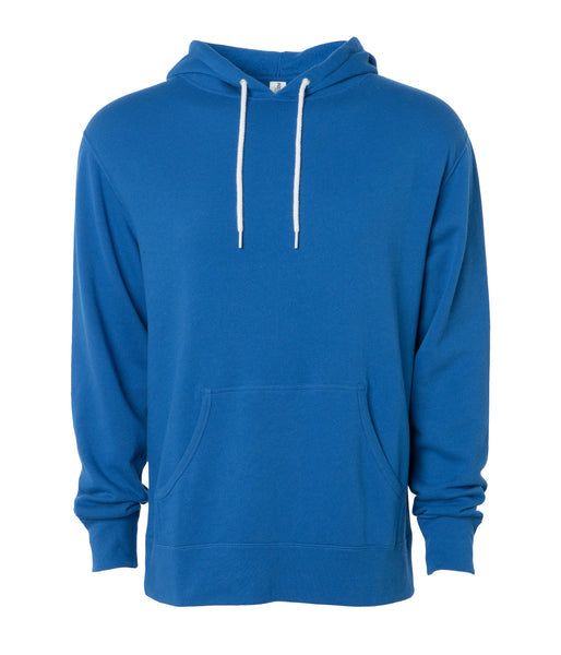 UNISEX LIGHTWEIGHT FITTED HOODED PULLOVER SWEATSHIRT