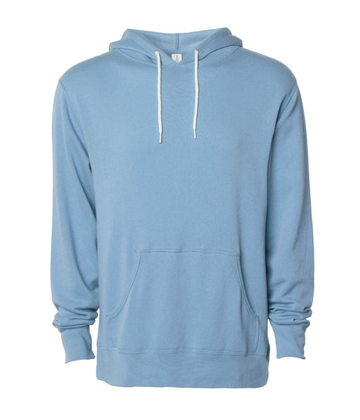 UNISEX LIGHTWEIGHT FITTED HOODED PULLOVER SWEATSHIRT