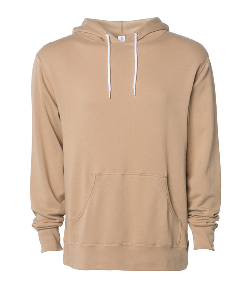 UNISEX LIGHTWEIGHT FITTED HOODED PULLOVER SWEATSHIRT