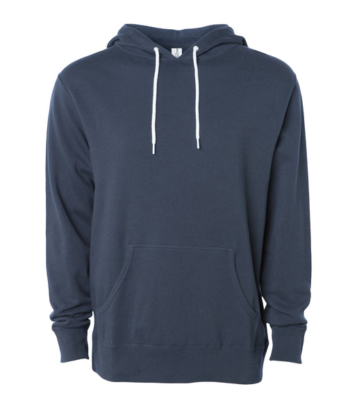 UNISEX LIGHTWEIGHT FITTED HOODED PULLOVER SWEATSHIRT