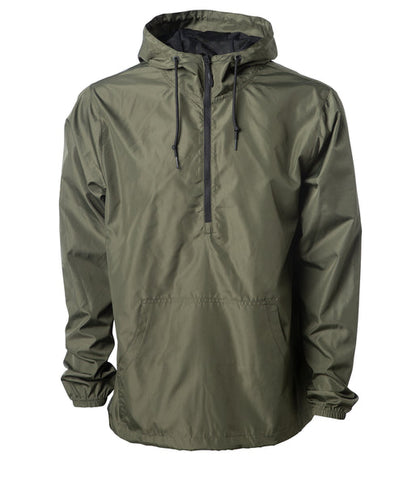 LIGHTWEIGHT PULLOVER WINDBREAKER ANORAK JACKET