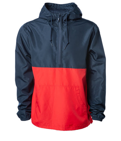 LIGHTWEIGHT PULLOVER WINDBREAKER ANORAK JACKET