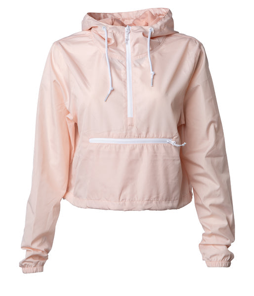 WOMEN’S LIGHTWEIGHT CROP WINDBREAKER