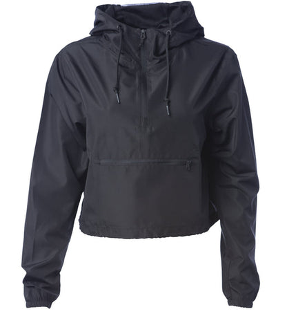 WOMEN’S LIGHTWEIGHT CROP WINDBREAKER