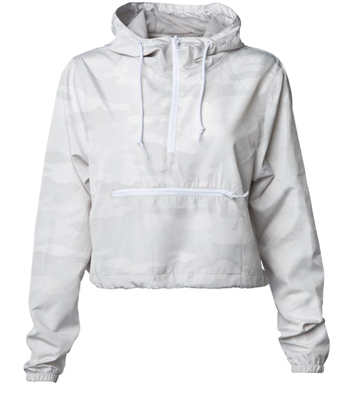 WOMEN’S LIGHTWEIGHT CROP WINDBREAKER