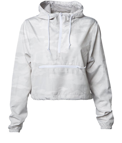 WOMEN’S LIGHTWEIGHT CROP WINDBREAKER