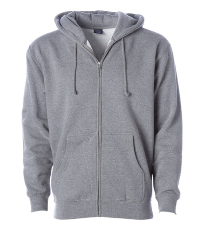 INDEPENDENT HEAVYWEIGHT ZIP HOODED SWEATSHIRT