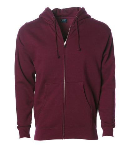 INDEPENDENT HEAVYWEIGHT ZIP HOODED SWEATSHIRT