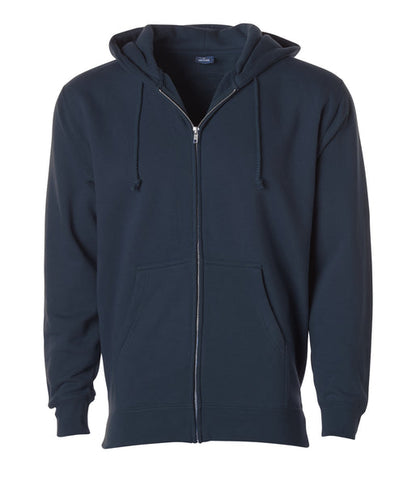 INDEPENDENT HEAVYWEIGHT ZIP HOODED SWEATSHIRT