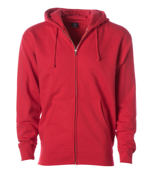 INDEPENDENT HEAVYWEIGHT ZIP HOODED SWEATSHIRT