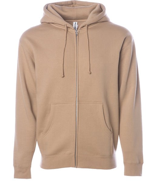 INDEPENDENT HEAVYWEIGHT ZIP HOODED SWEATSHIRT