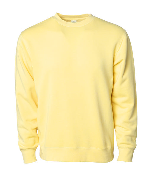 UNISEX MIDWEIGHT PIGMENT DYED CREW NECK