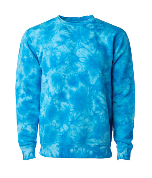 UNISEX MIDWEIGHT TIE DYE CREW