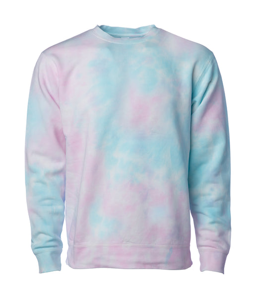 UNISEX MIDWEIGHT TIE DYE CREW