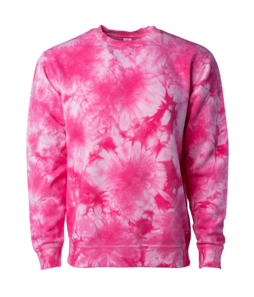 UNISEX MIDWEIGHT TIE DYE CREW