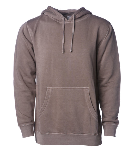 UNISEX MIDWEIGHT PIGMENT DYED HOODED PULLOVER