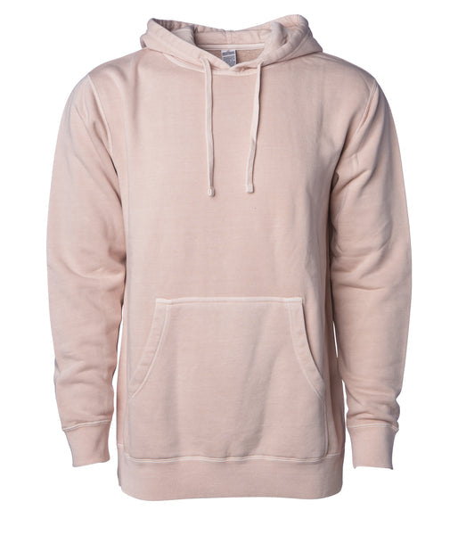 UNISEX MIDWEIGHT PIGMENT DYED HOODED PULLOVER