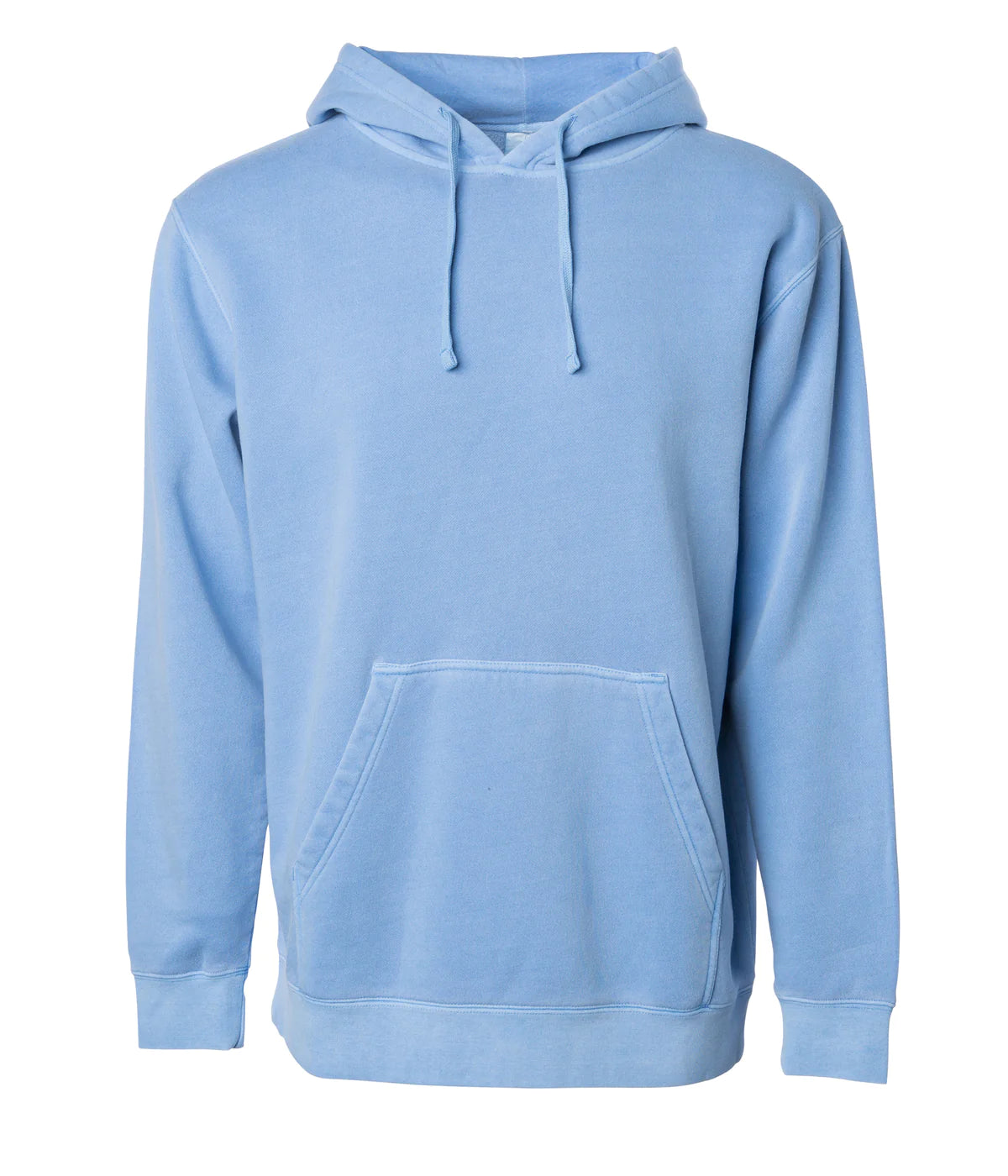 UNISEX MIDWEIGHT MINERAL WASH HOODED PULLOVER