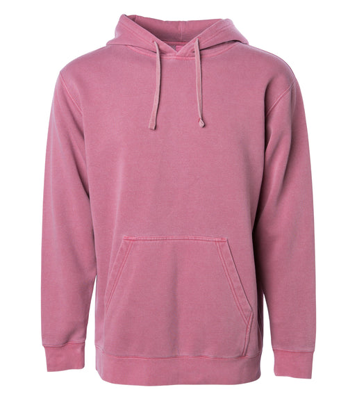 UNISEX MIDWEIGHT PIGMENT DYED HOODED PULLOVER