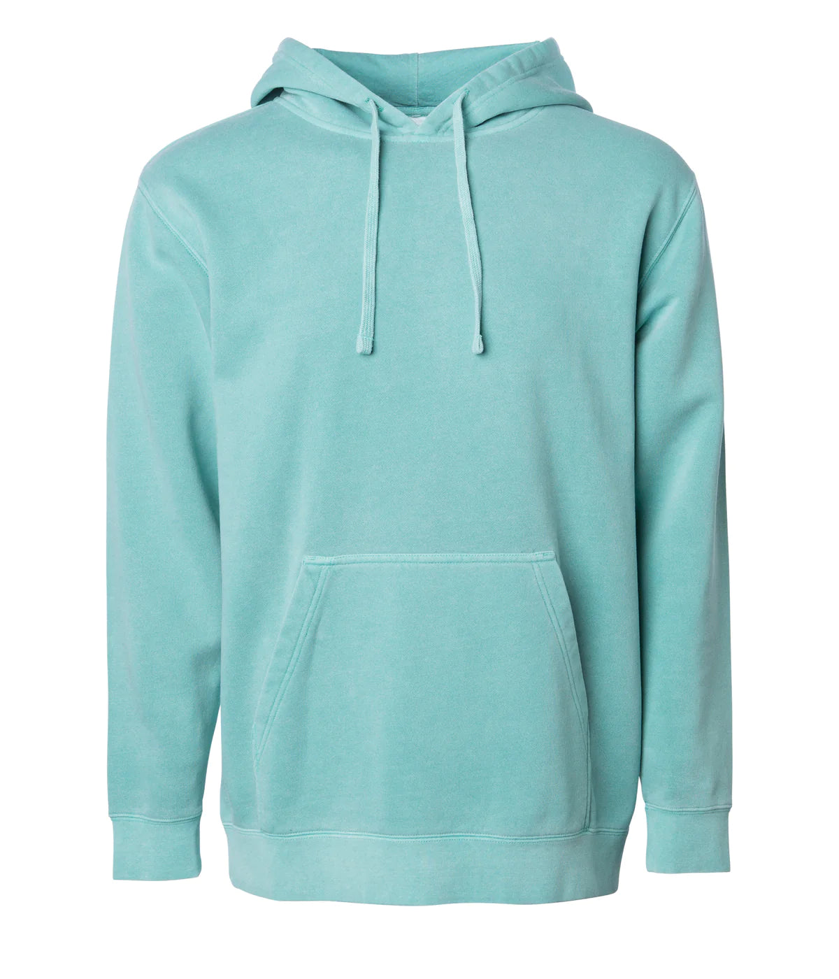 UNISEX MIDWEIGHT MINERAL WASH HOODED PULLOVER