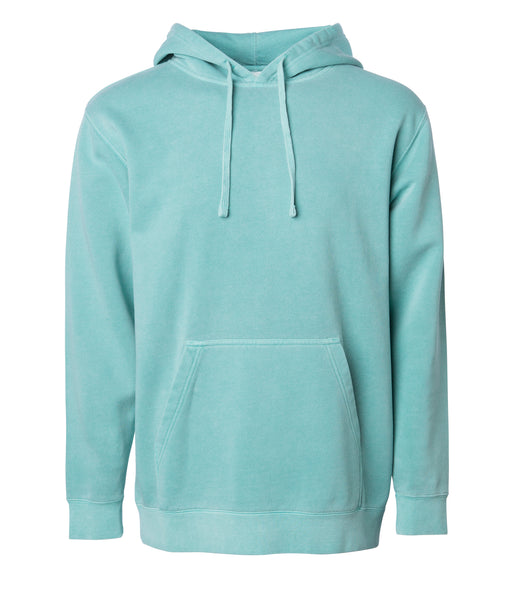 UNISEX MIDWEIGHT PIGMENT DYED HOODED PULLOVER