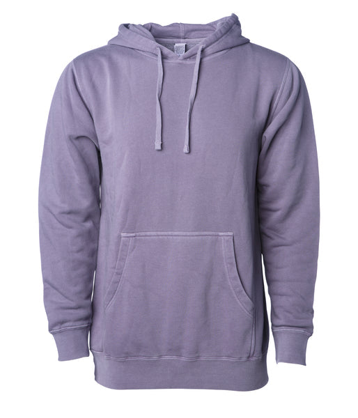 UNISEX MIDWEIGHT PIGMENT DYED HOODED PULLOVER