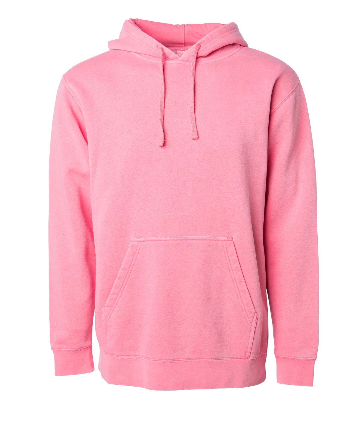 UNISEX MIDWEIGHT MINERAL WASH HOODED PULLOVER