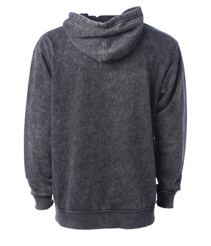 UNISEX MIDWEIGHT MINERAL WASH HOODED PULLOVER