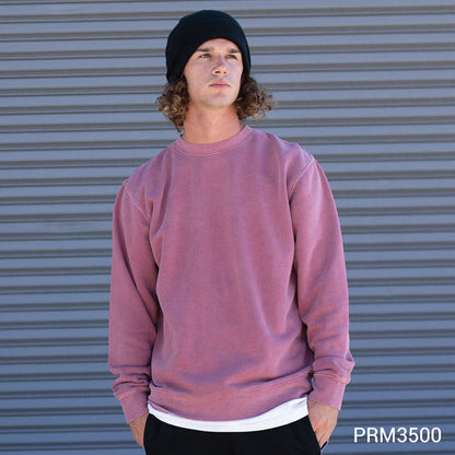 UNISEX MIDWEIGHT PIGMENT DYED CREW NECK