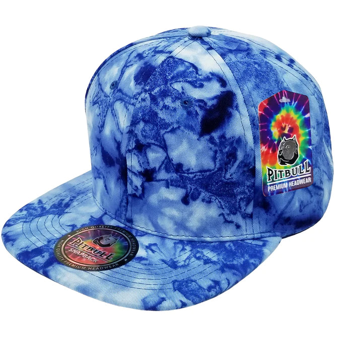 PB262 PIT BULL CAMBRIDGE PLAIN TIE DYE COTTON SNAPBACK HAT