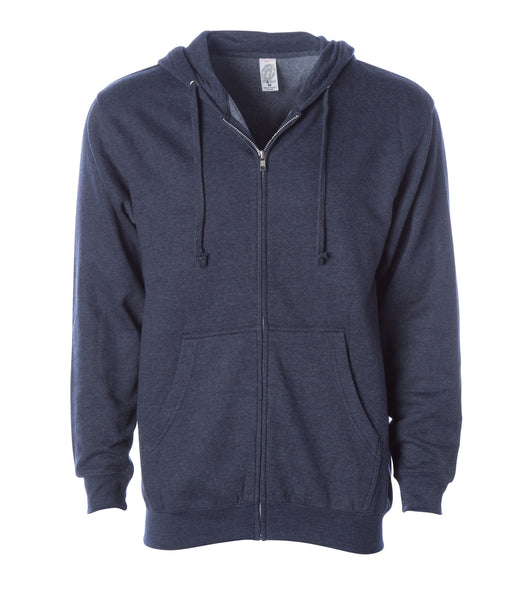 MIDWEIGHT ZIP HOODED SWEATSHIRT