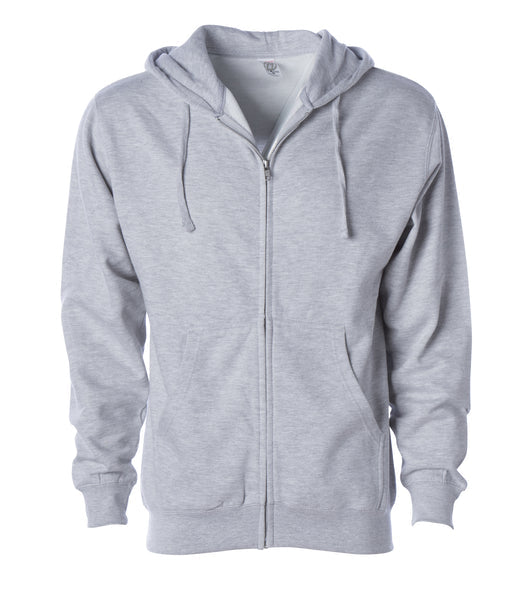 MIDWEIGHT ZIP HOODED SWEATSHIRT