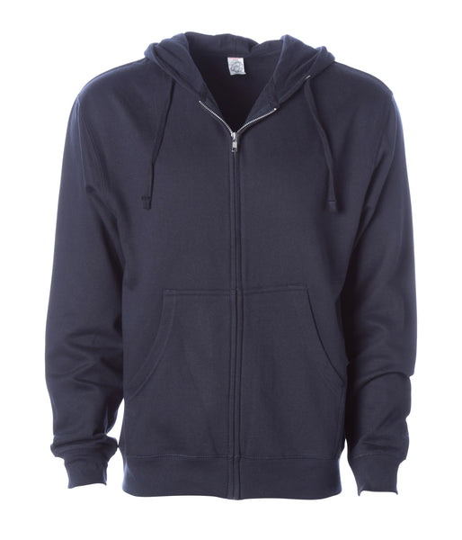 MIDWEIGHT ZIP HOODED SWEATSHIRT