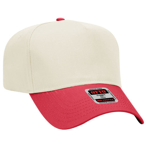 OTTO CAP 5 Panel Mid Profile Baseball Cap