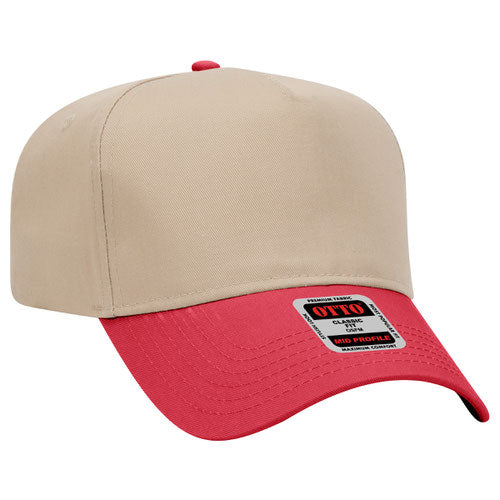 OTTO CAP 5 Panel Mid Profile Baseball Cap